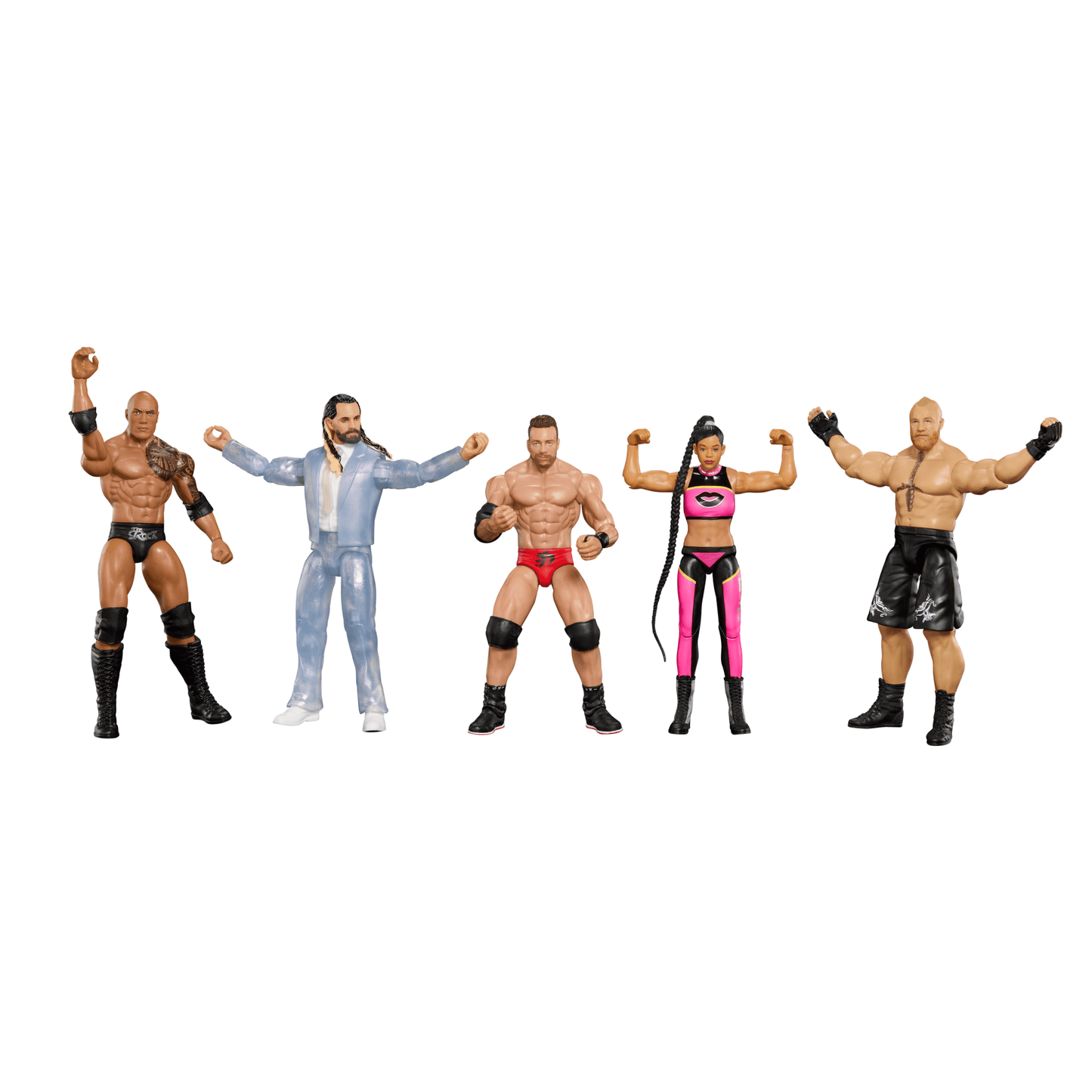 Wwe Figurine Articulée 15,24Cm (6Po) La Knight, de Collection