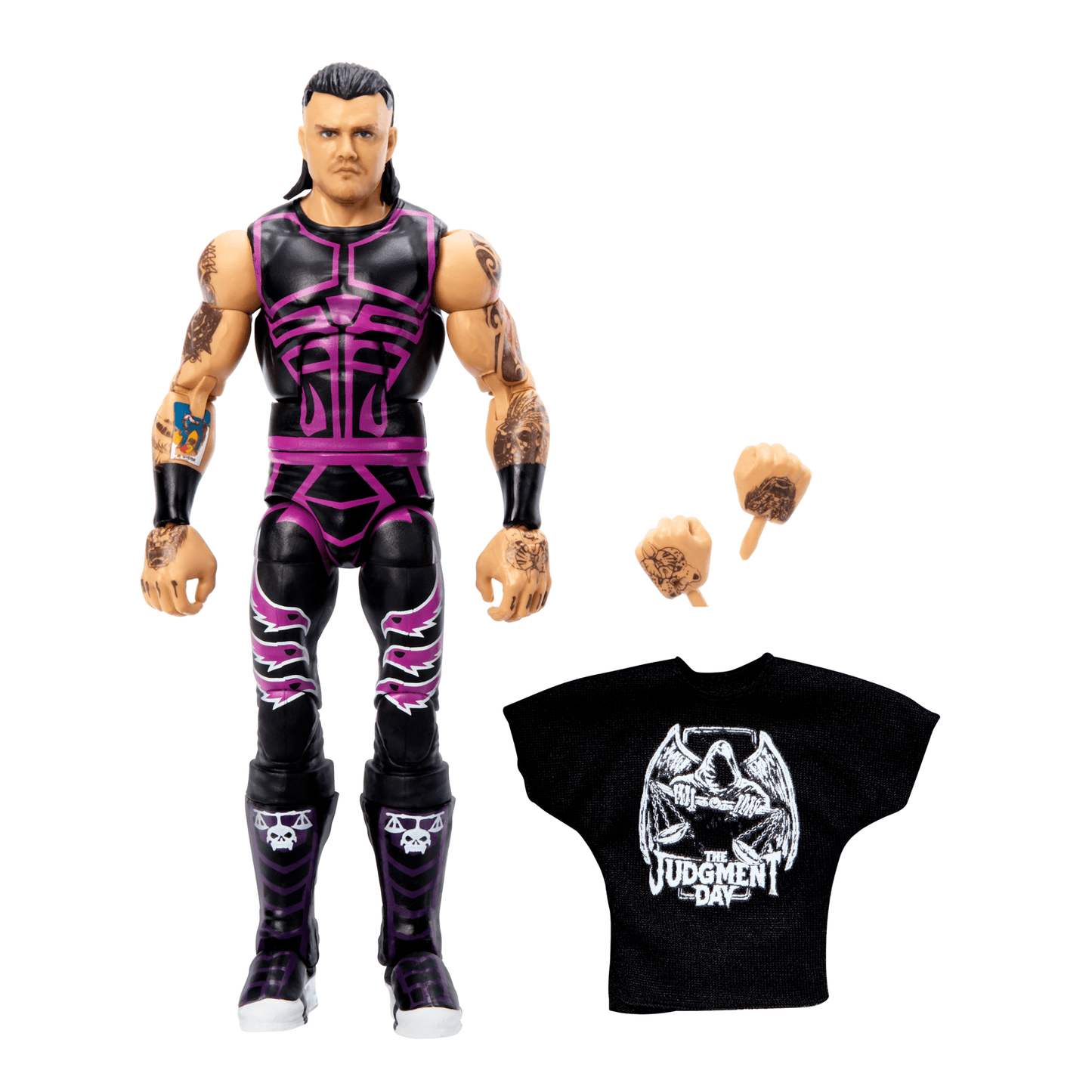 WWE Elite Dominik Mysterio Action Figure, 6-inch Collectible Superstar With Articulation & Accessories