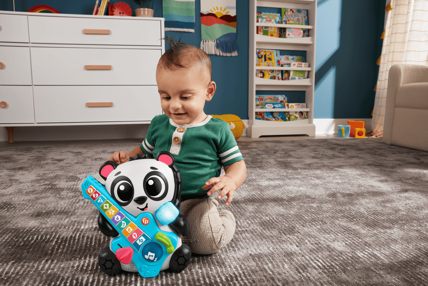 Fisher-Price Juguete para Bebés Escuadrón Musical Panda Contemos Juntos
